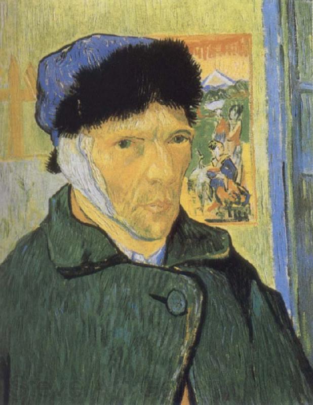 Vincent Van Gogh Self-portrait with Bandaged Ear France oil painting art